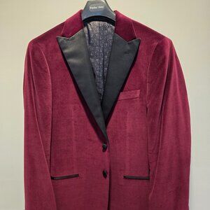 Red Velvet Blazer